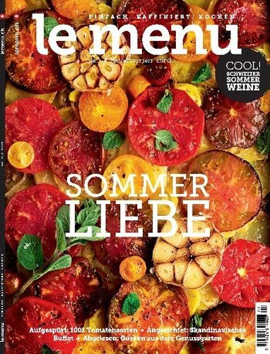 Cover: Le Menu Magazin No 07 Juli-August 2023