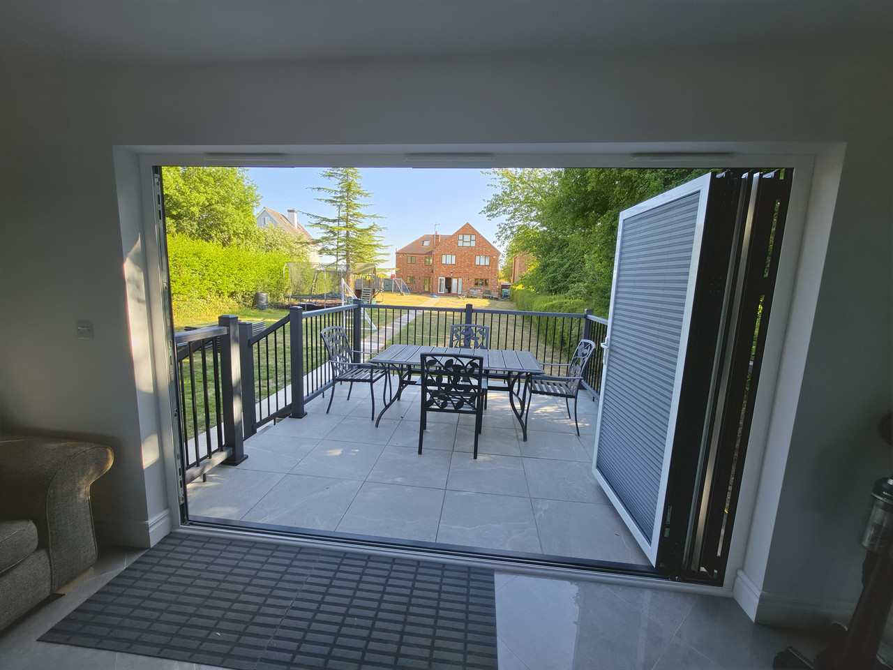 Private patio