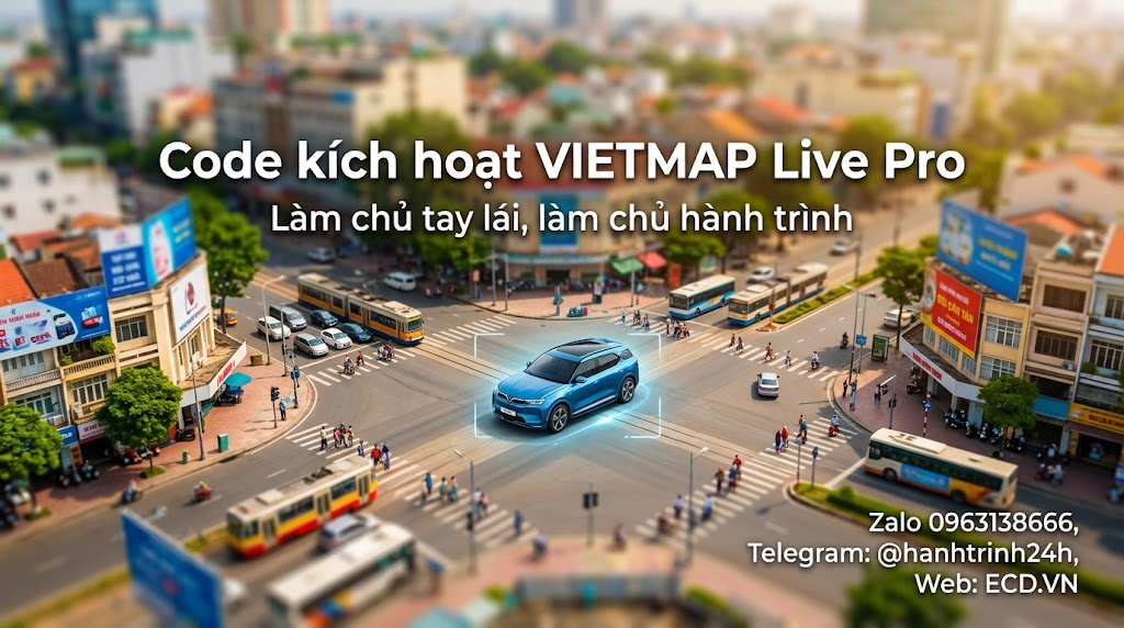 hỗ trợ vietmap live