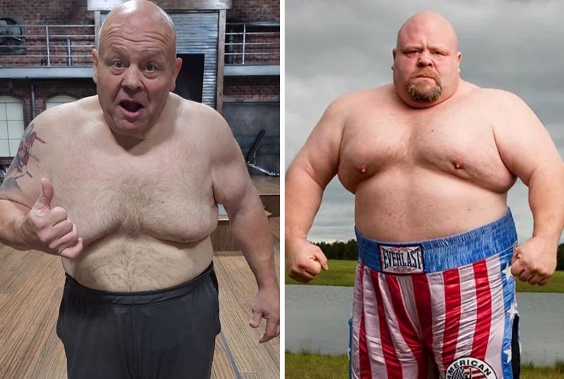 Ерик &#039;Butterbean&#039; Еш свали над 90 килограма