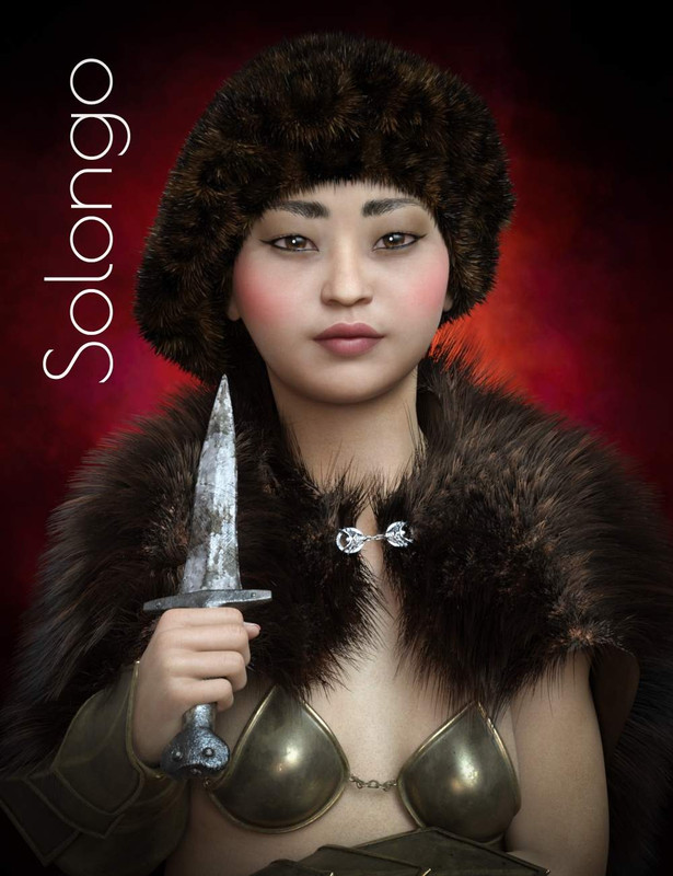 Solongo - A Beautiful Mongolian Female