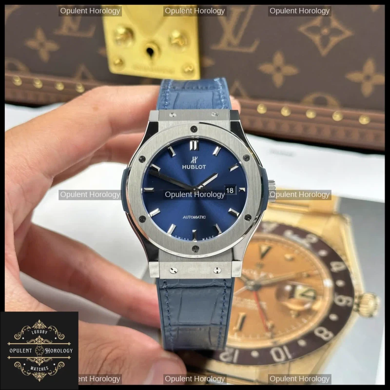Hublot Classic Fusion 42mm Blue Titanium Ultra-Lightweight Automatic Watch