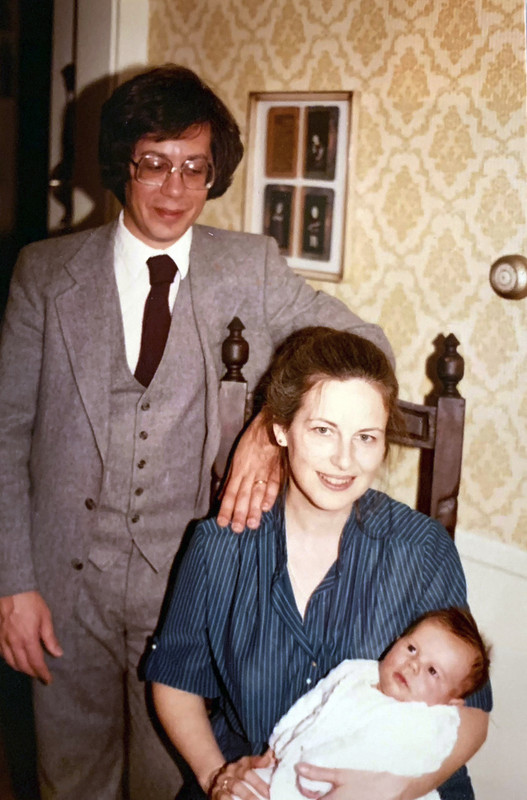 Pete with his parents