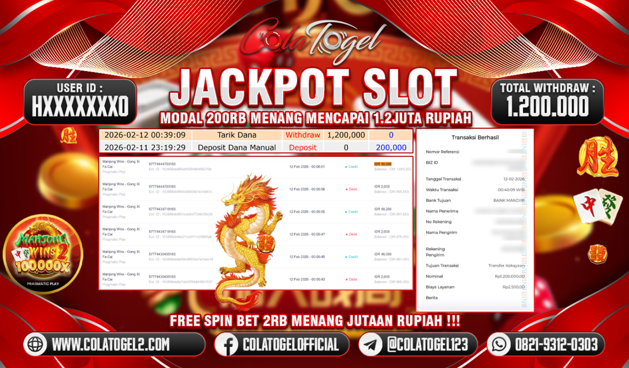 JACKPOT SLOT GACORR!!