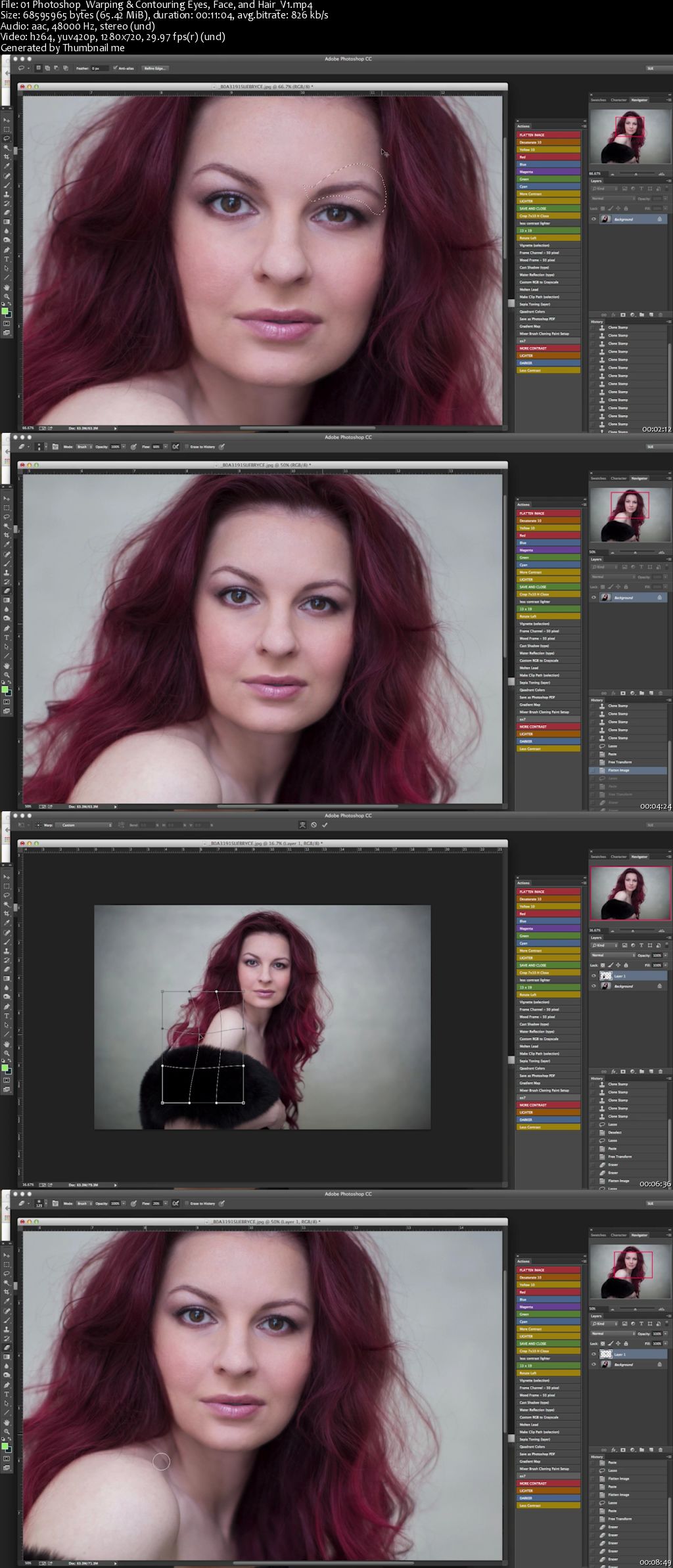 Retouching - Warping & Contouring Retouching - Warping & Contouring