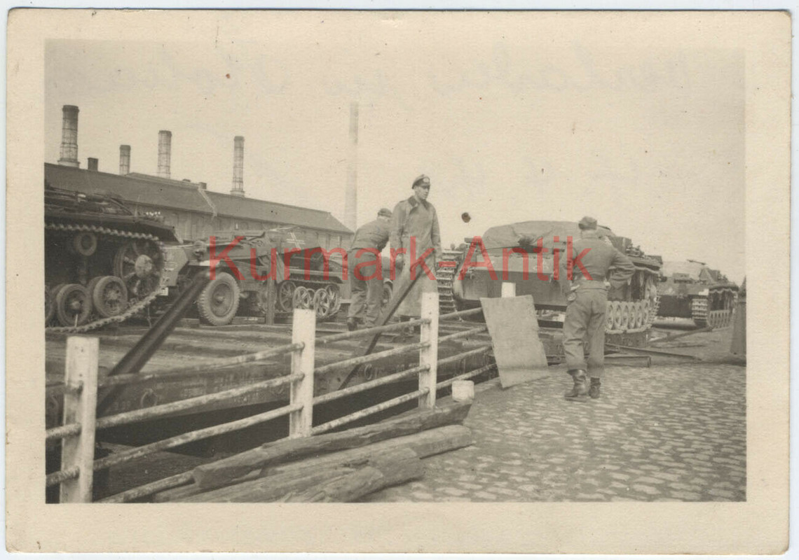 Foto Wehrmacht Panzer Sturmgeschütz Abtl.184 Frankreich Colmar E