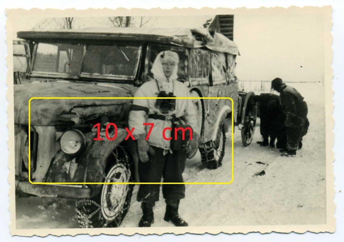 Foto Steyr 1500 schwerer österreichischer Kübel 