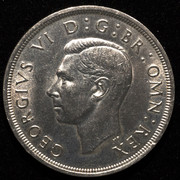 1 corona Reino Unido. Jorge VI 1937. PAS7470