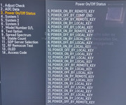 3. Power ON OFF Status