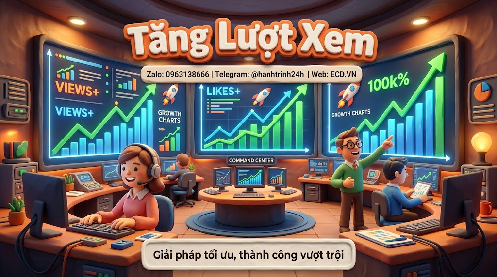 tăng like view