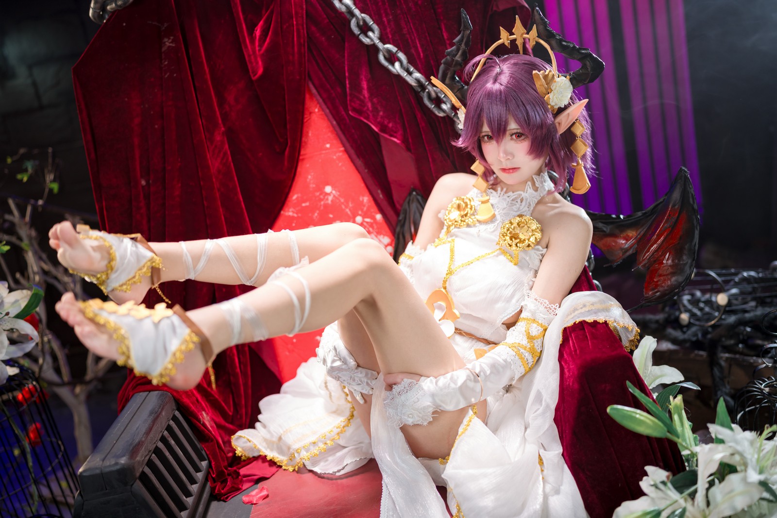 九柒喵 – 龙姬 Cos 妖系魅力写真（32P-234.6M）幻想风格图包插图1