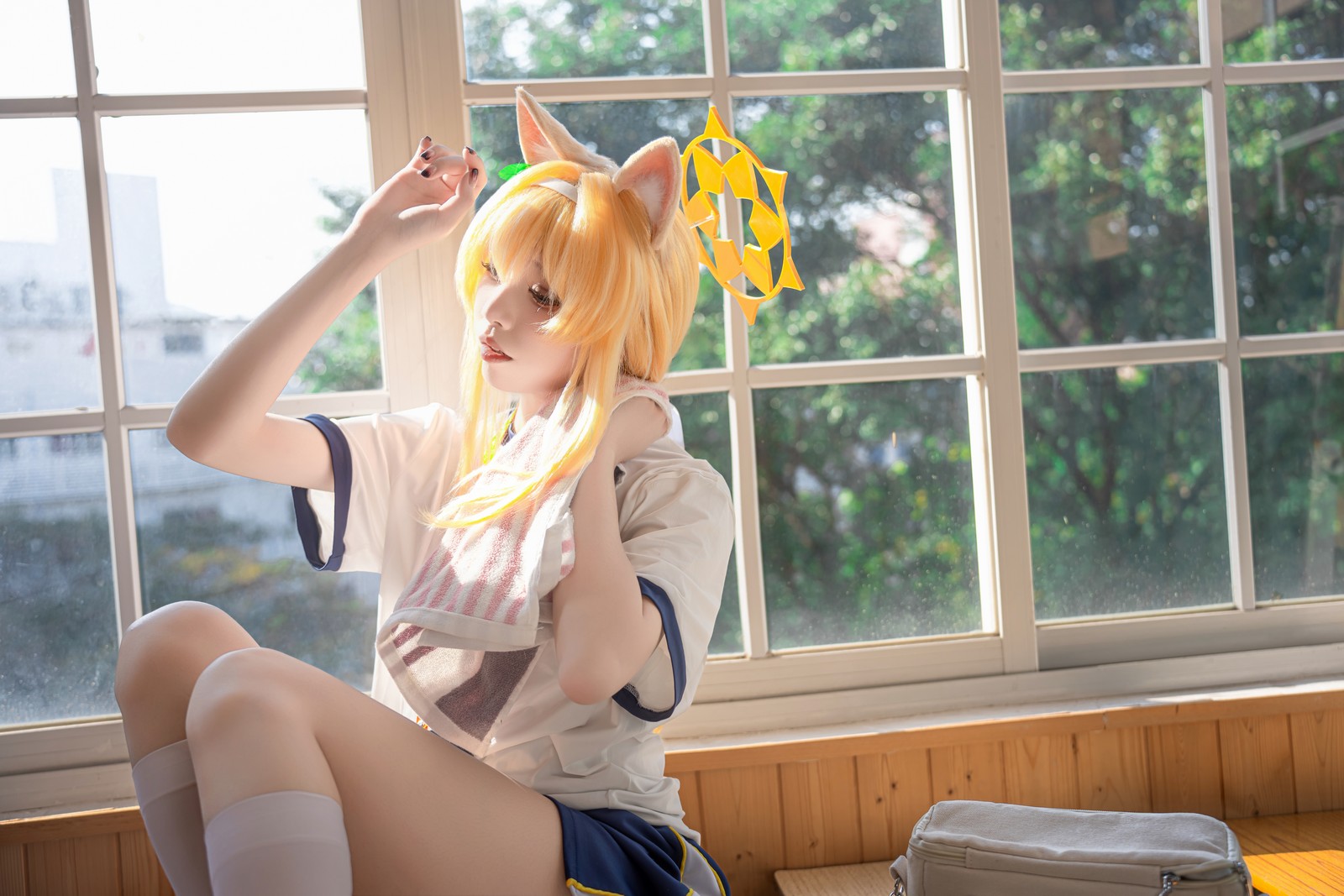 纸悦Etsu_ko《玛丽体操服》运动系写真图集｜元气少女主题[64P-356.8M]插图1