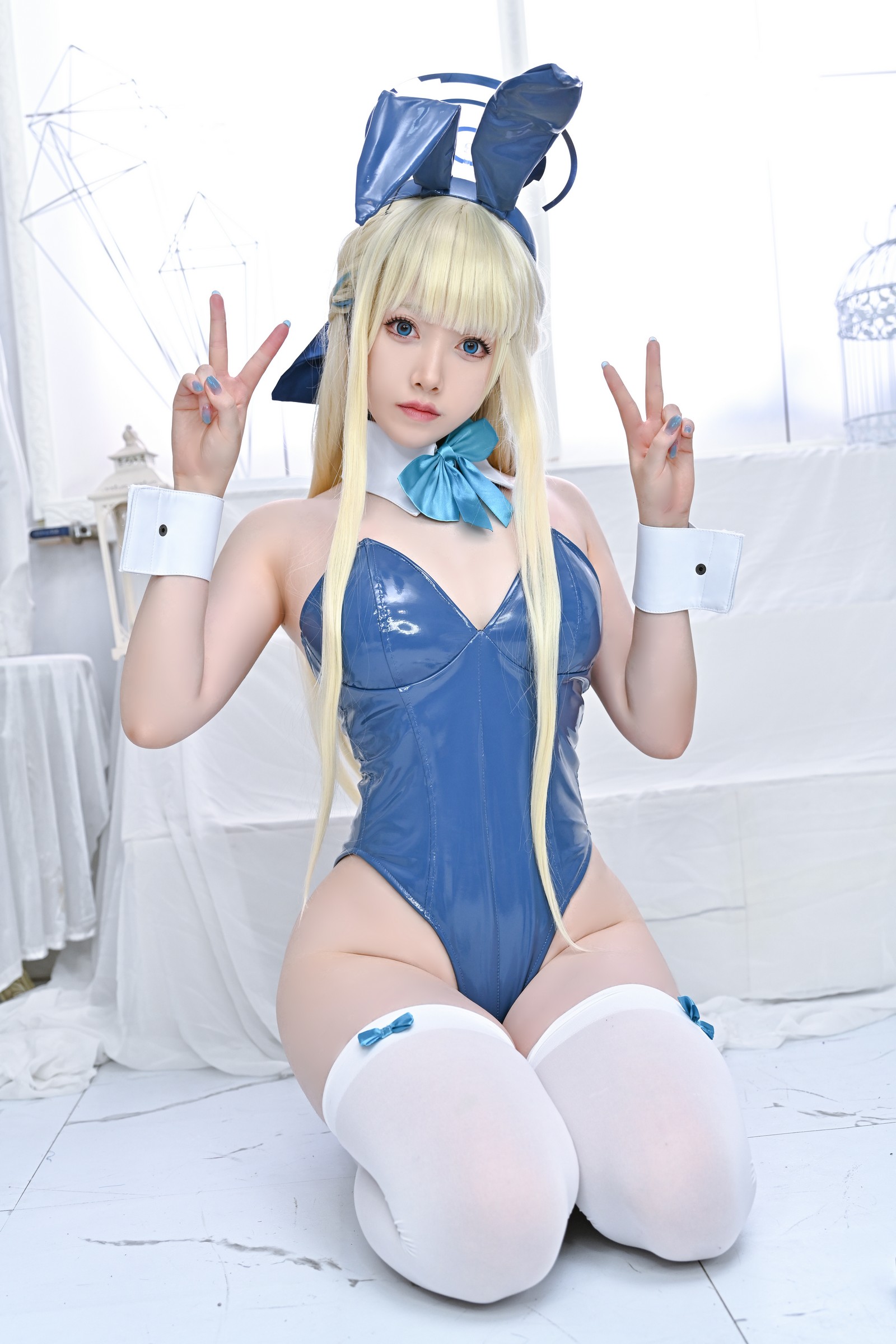 朝霧愛 – 蔚蓝档案 飞鸟马时 Cosplay 高清写真（46P-683.6M）插图2