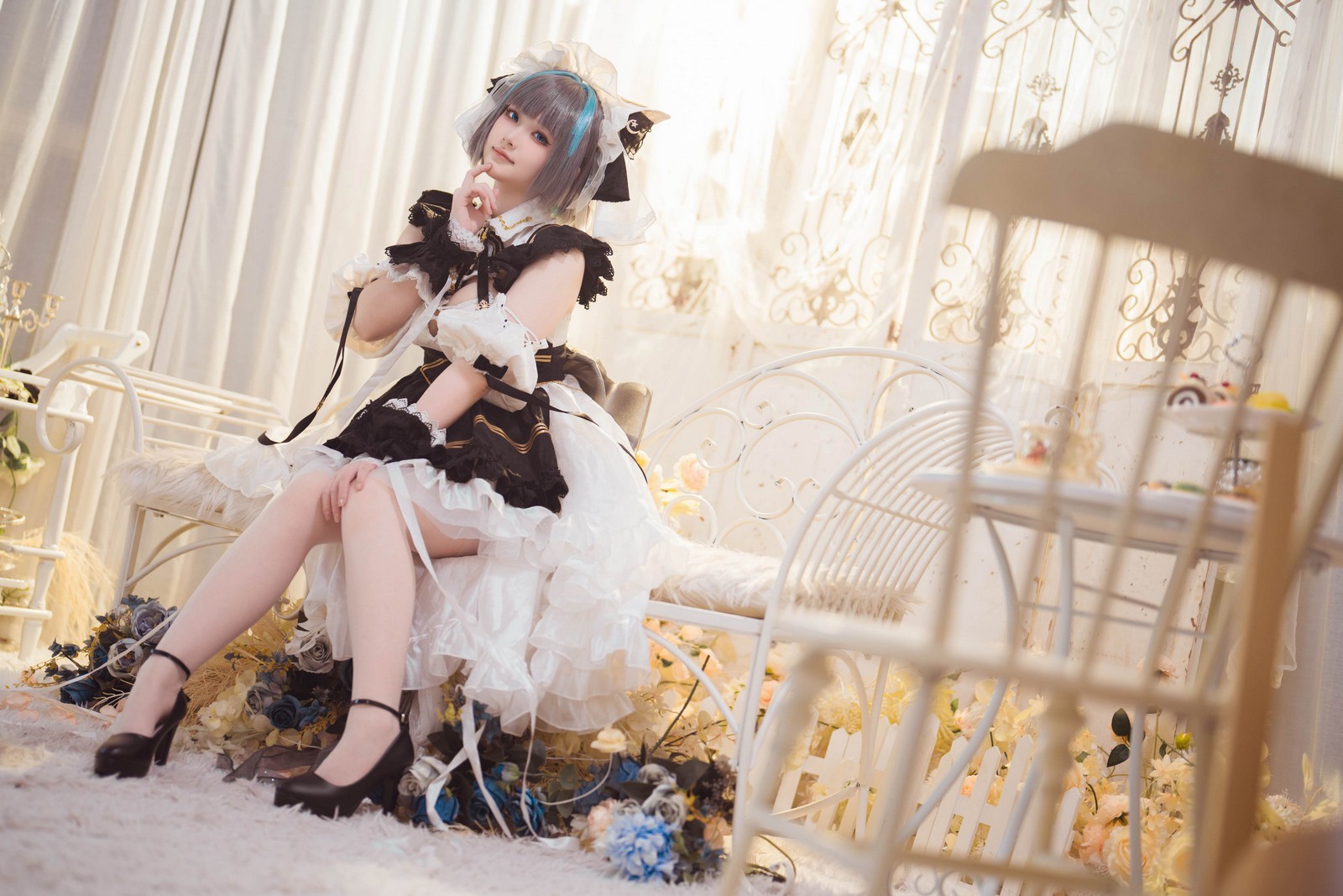 屿鱼 Yuyu 碧蓝航线 柴郡 Cosplay 写真图集｜Azur Lane（54P｜138MB）插图4