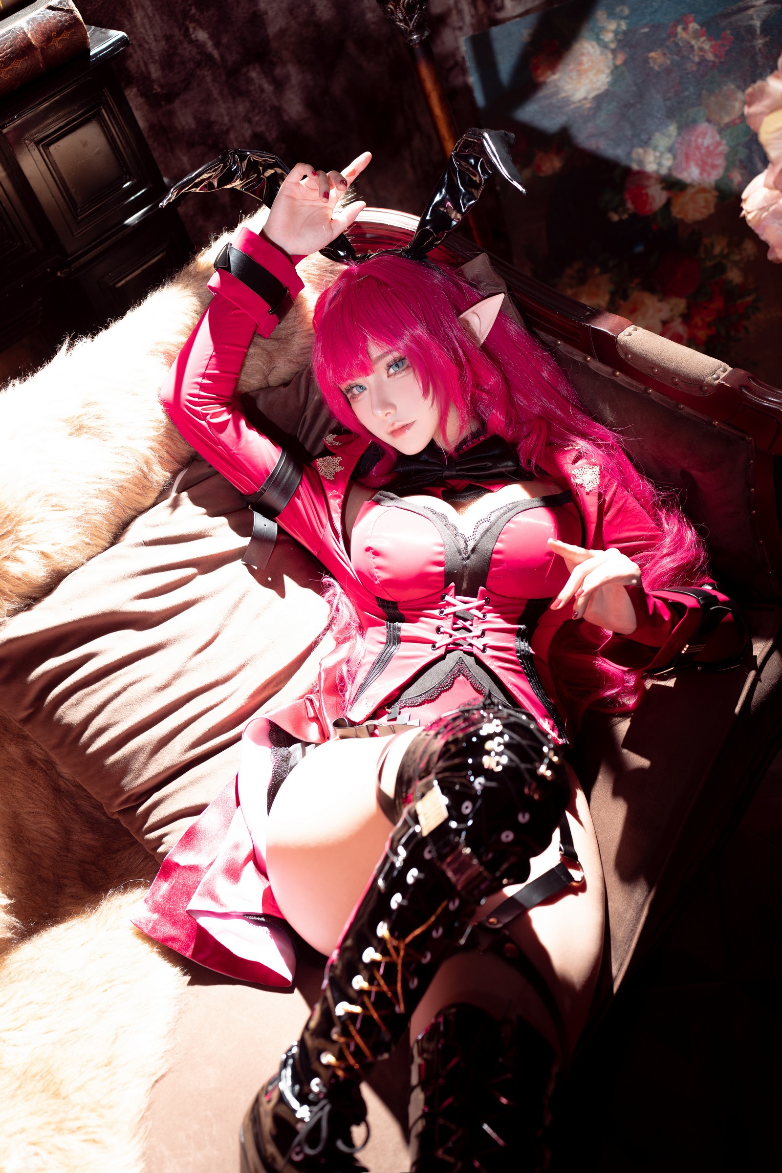 Seya-狮砸 – 妖精骑士 520精灵骑士 Cos 写真（16P-176.7MB）FGO主题插图1