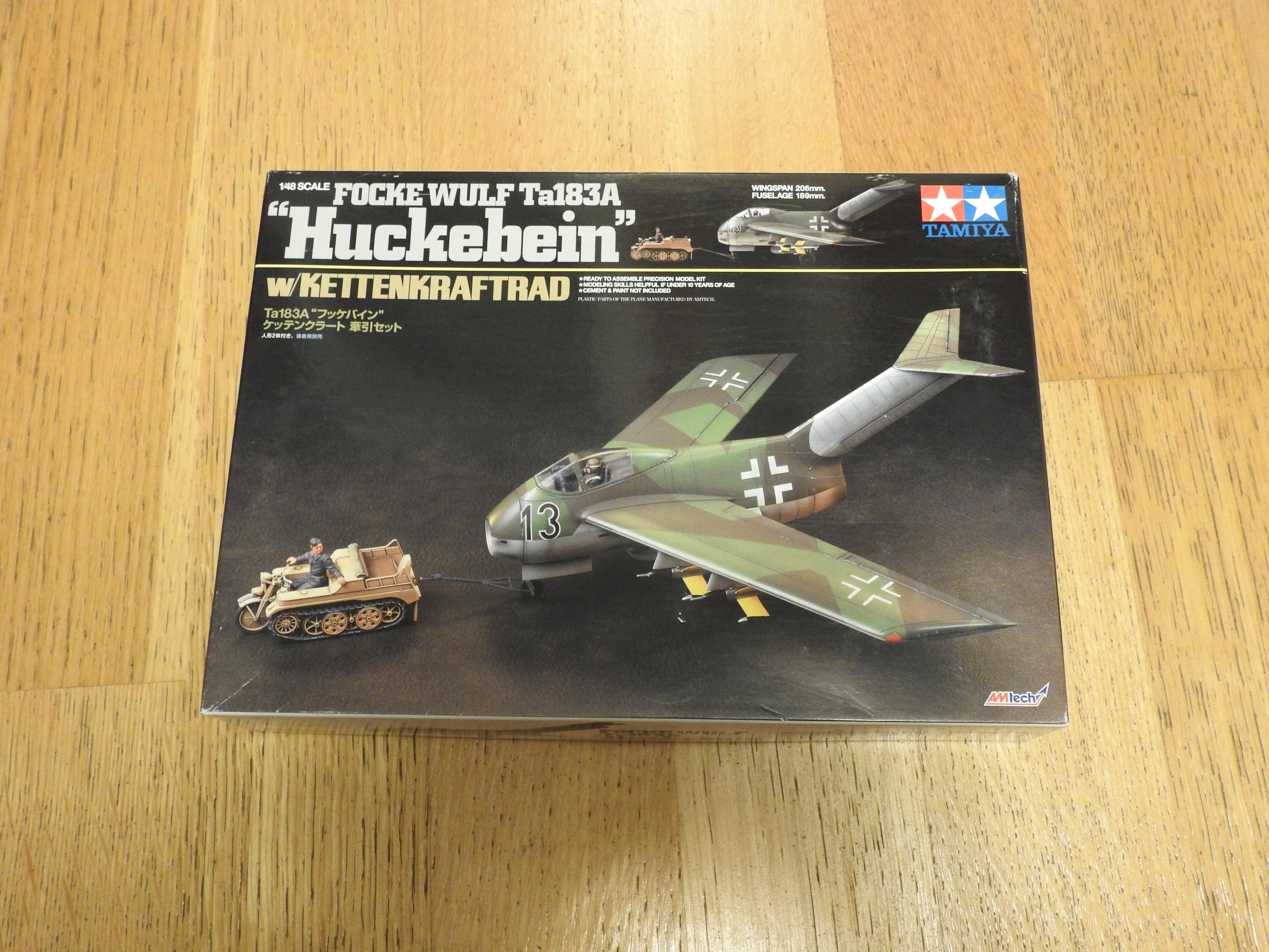 Focke Wulf Ta183A Huckebein Tamiya/AM, 1:48 DSCN9143