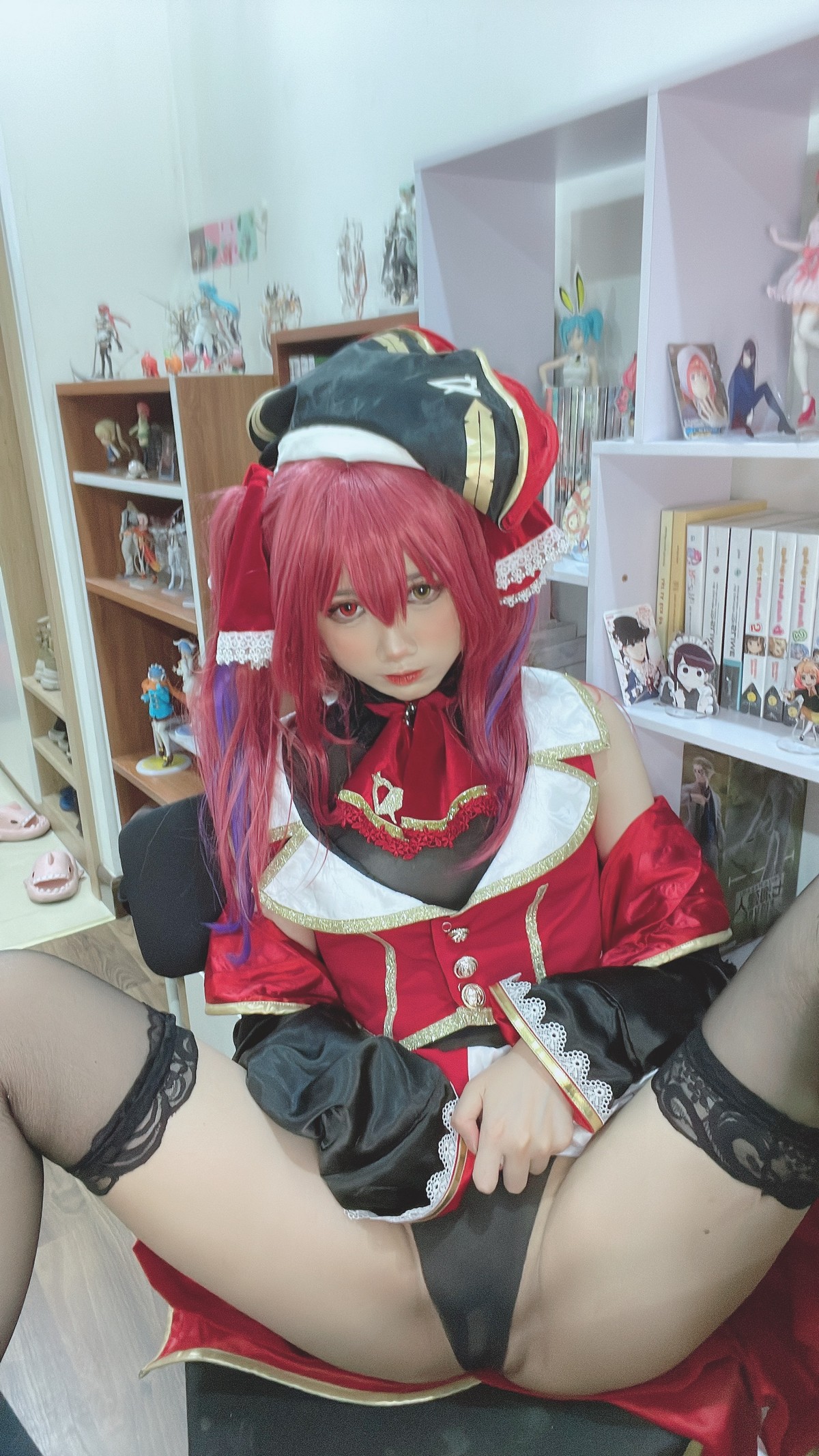 PoppaChan Houshou Marine Cosplay Collection (Hololive) – 94 Photos 427MB插图5