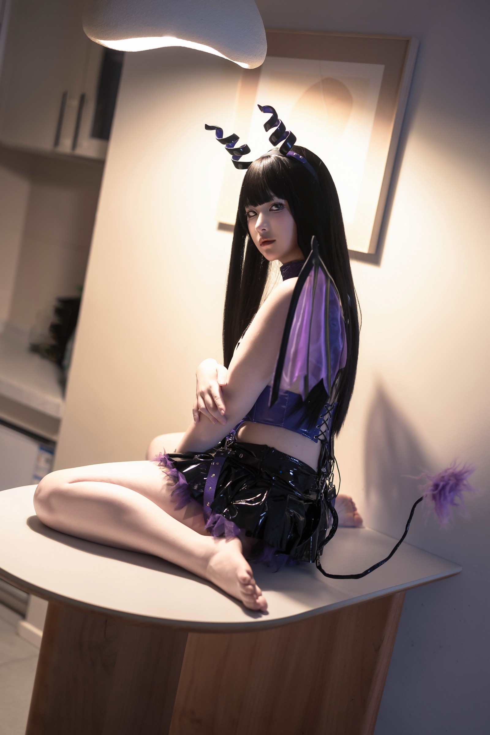 屿鱼 Yuyu 凋零月影 原创主题 写真图集（29P｜158MB）插图5