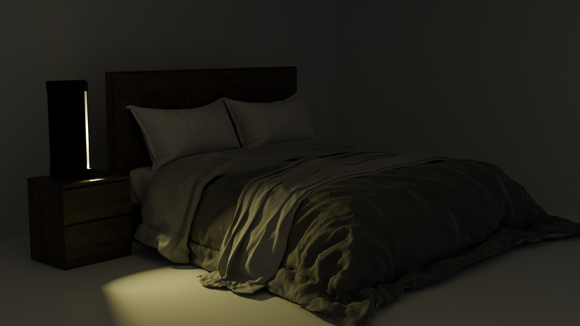 Lamp light in night mode (Default/Original)