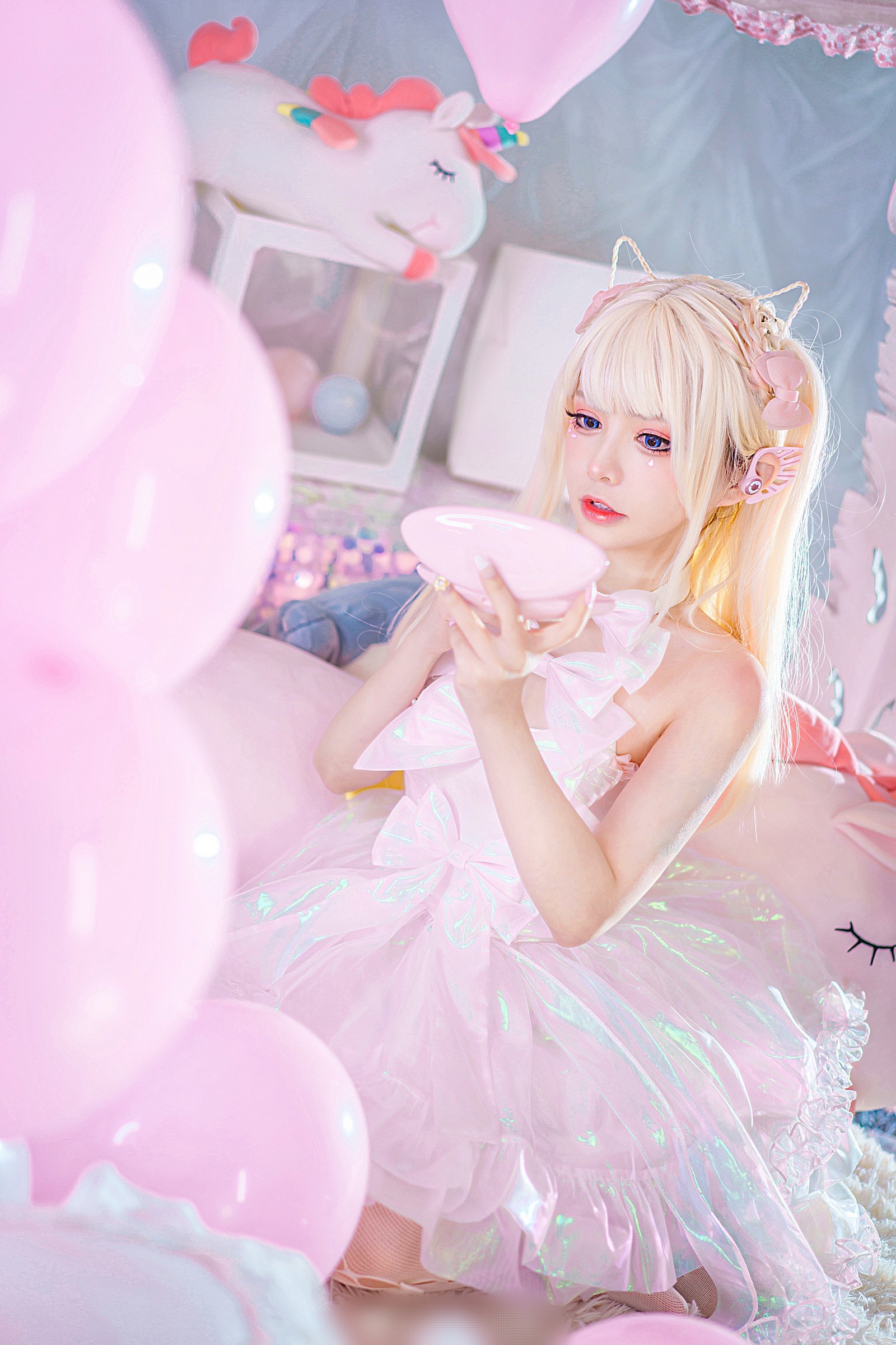 六二二同学 精灵少女 Cosplay 写真集｜清新幻想系高清图集（10P｜30MB）插图4
