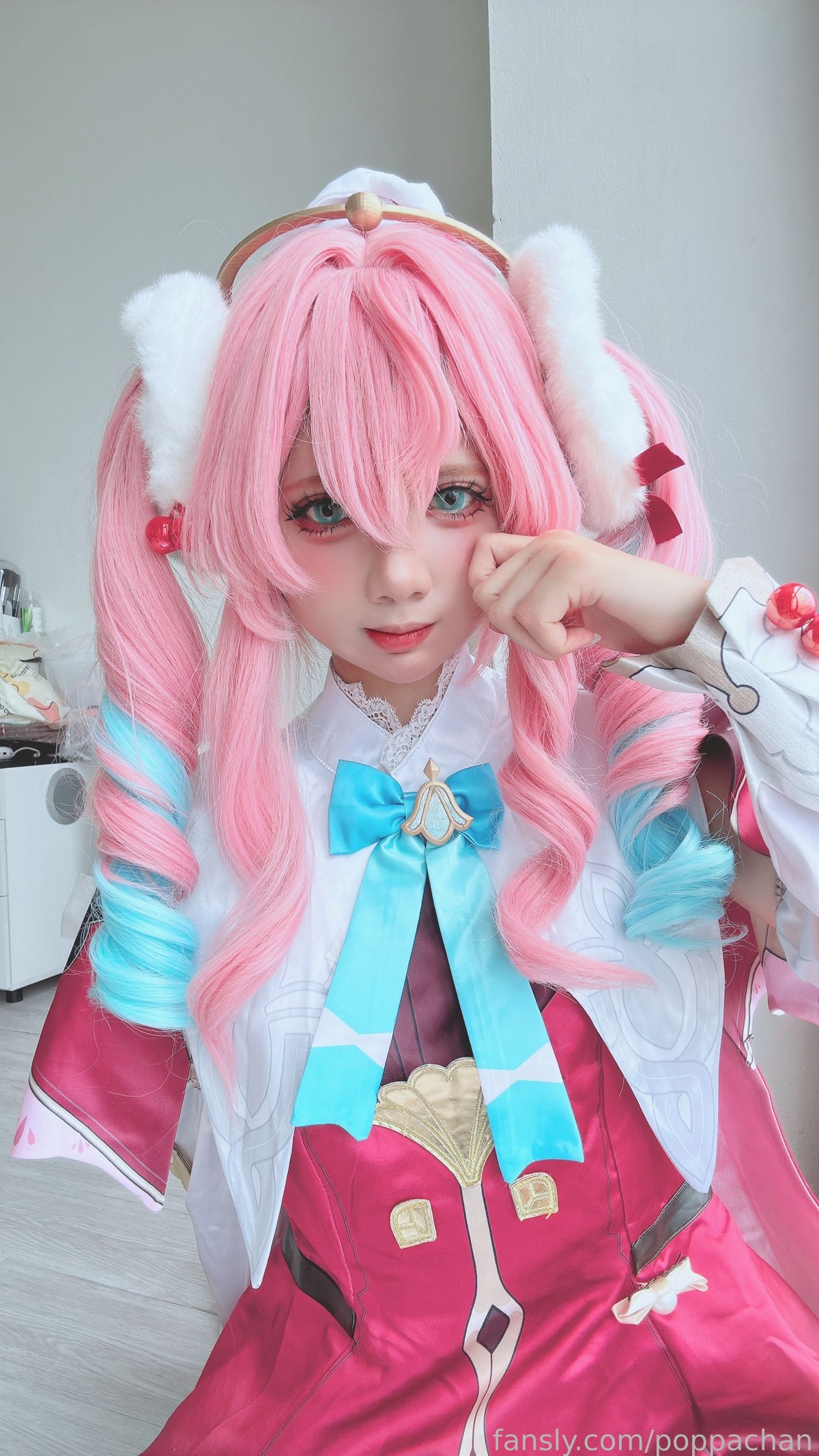 PoppaChan Hyacine Cosplay Set – 25 Photos 32MB插图3