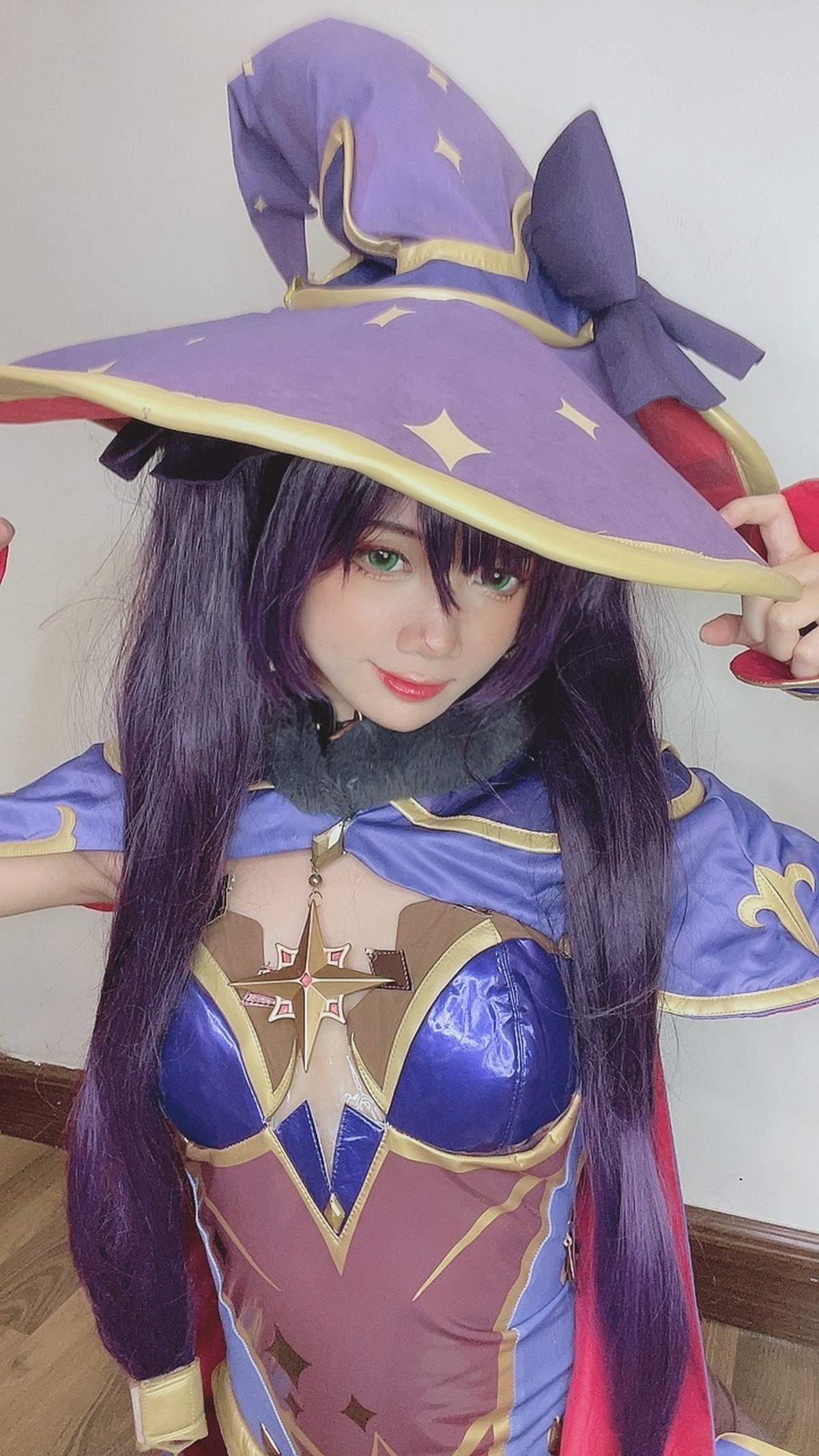 PoppaChan Mona Cosplay (Genshin Impact) HD Set – 53 Photos 20MB插图3