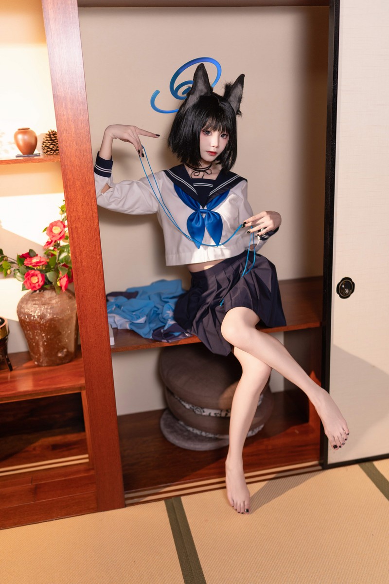 艾西Aiwest 桐生桔梗Cosplay写真图集 高清美图合集 48P (296.8M)插图9