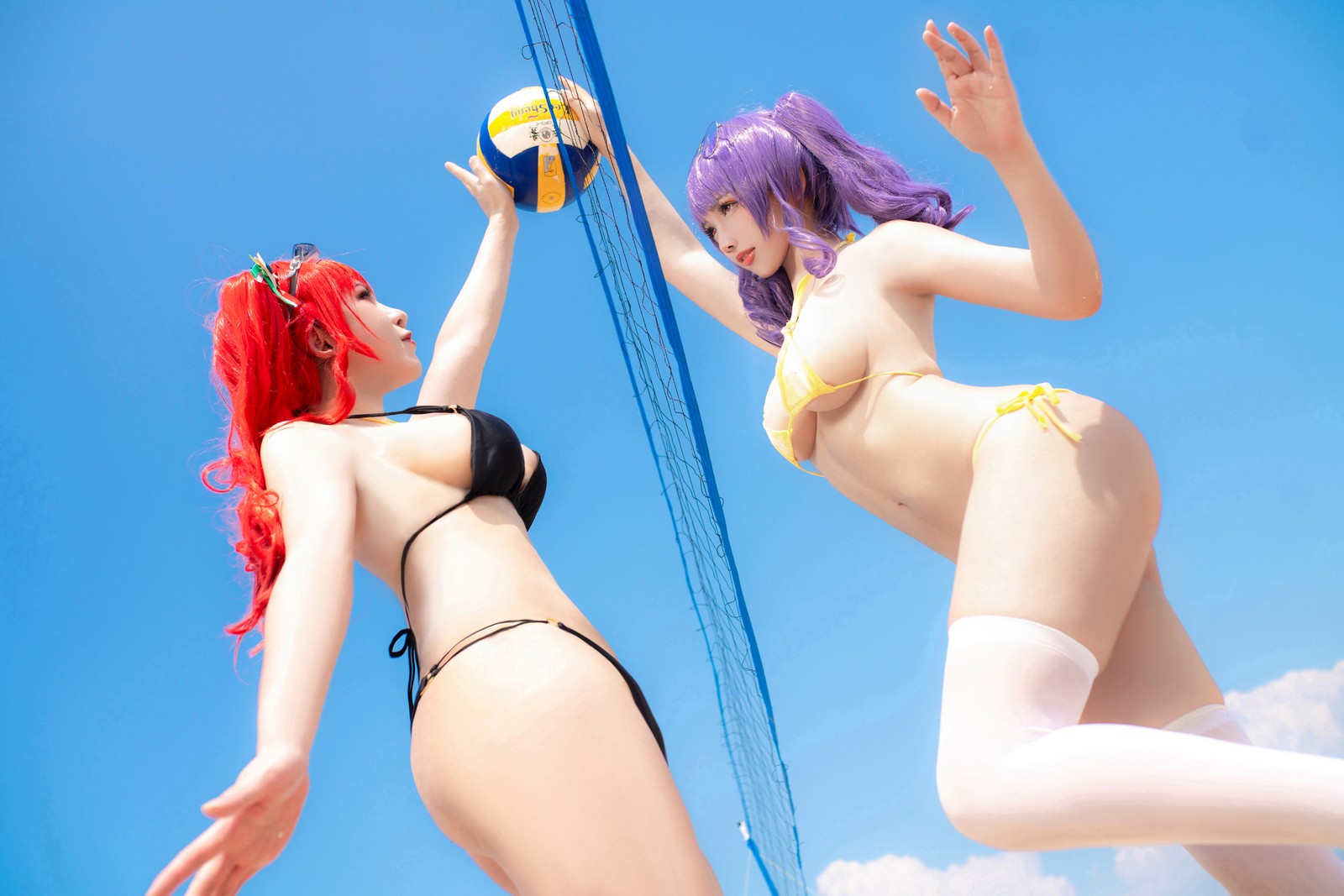 刺青Poi 沙滩排球 Cosplay｜夏日主题 写真合集（含隼隼子）【40P｜667.8MB】插图7