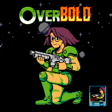 UFO 50: Overbold box art