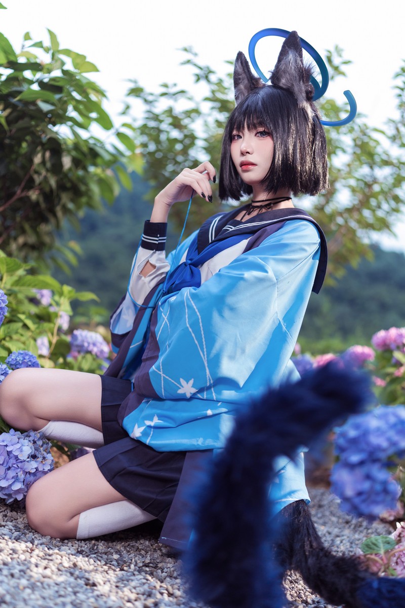 艾西Aiwest 桐生桔梗Cosplay写真图集 高清美图合集 48P (296.8M)插图