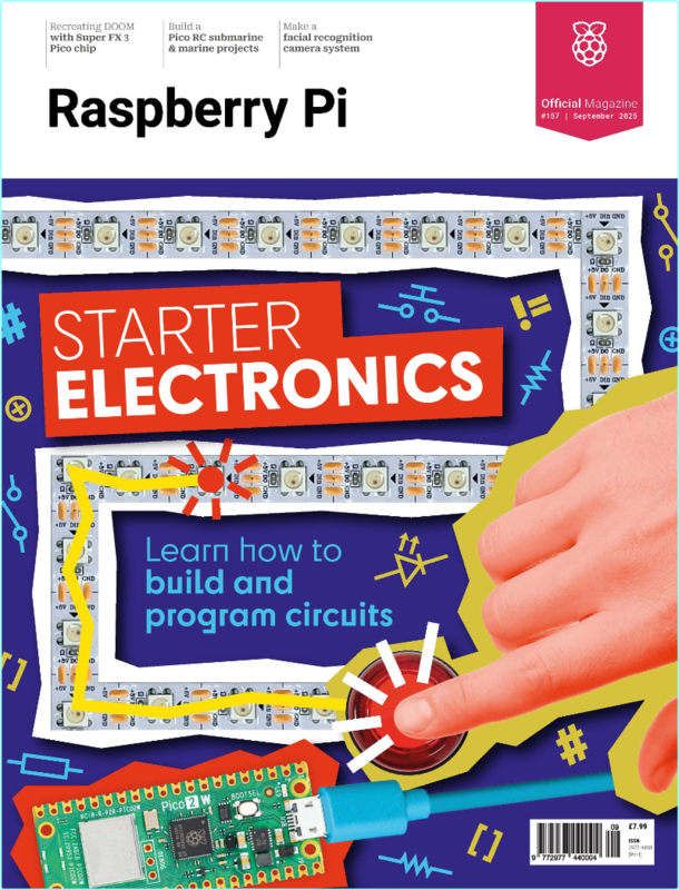 Raspberry Pi Issue 157-2025 (Simon Monk)