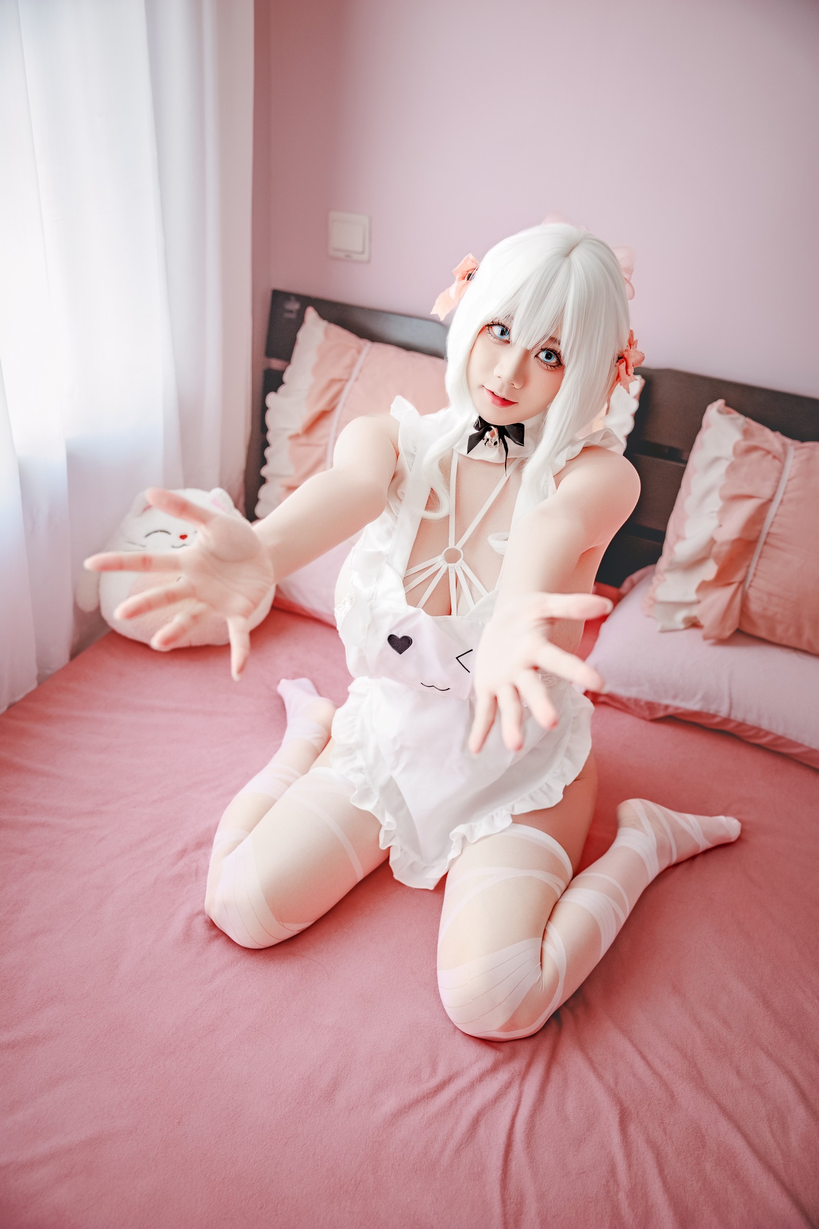 阿雪雪写真午睡围裙主题写真（90P+1V / 1.07G）居家可爱系列插图2