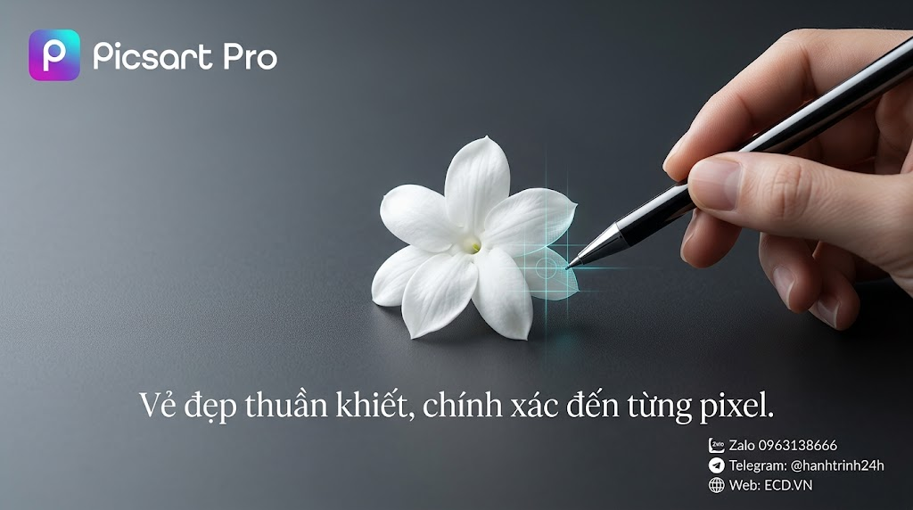 học edit picsart pro
