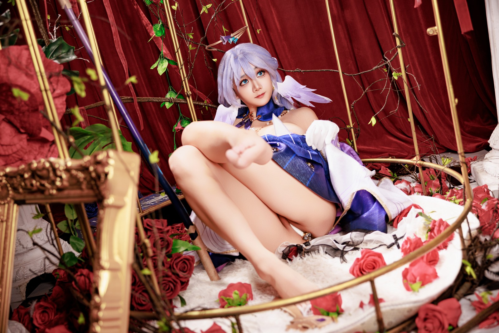 阿雪雪写真崩坏星穹铁道·知更鸟Cosplay图集（90P+1V / 1.04G）高清写真插图8