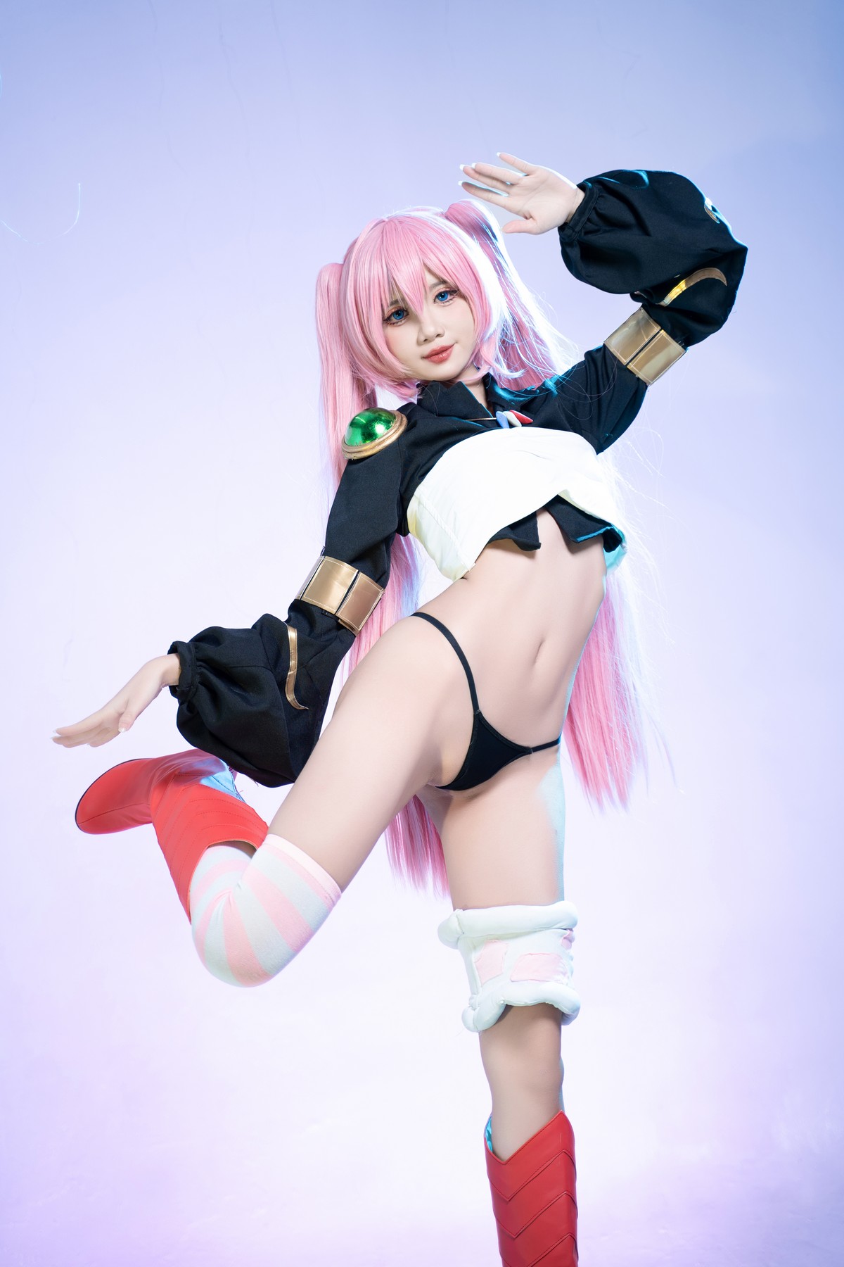 PoppaChan Milim Nava Cosplay (That Time I Got Reincarnated) – 119 Photos 8 Videos 765MB插图4