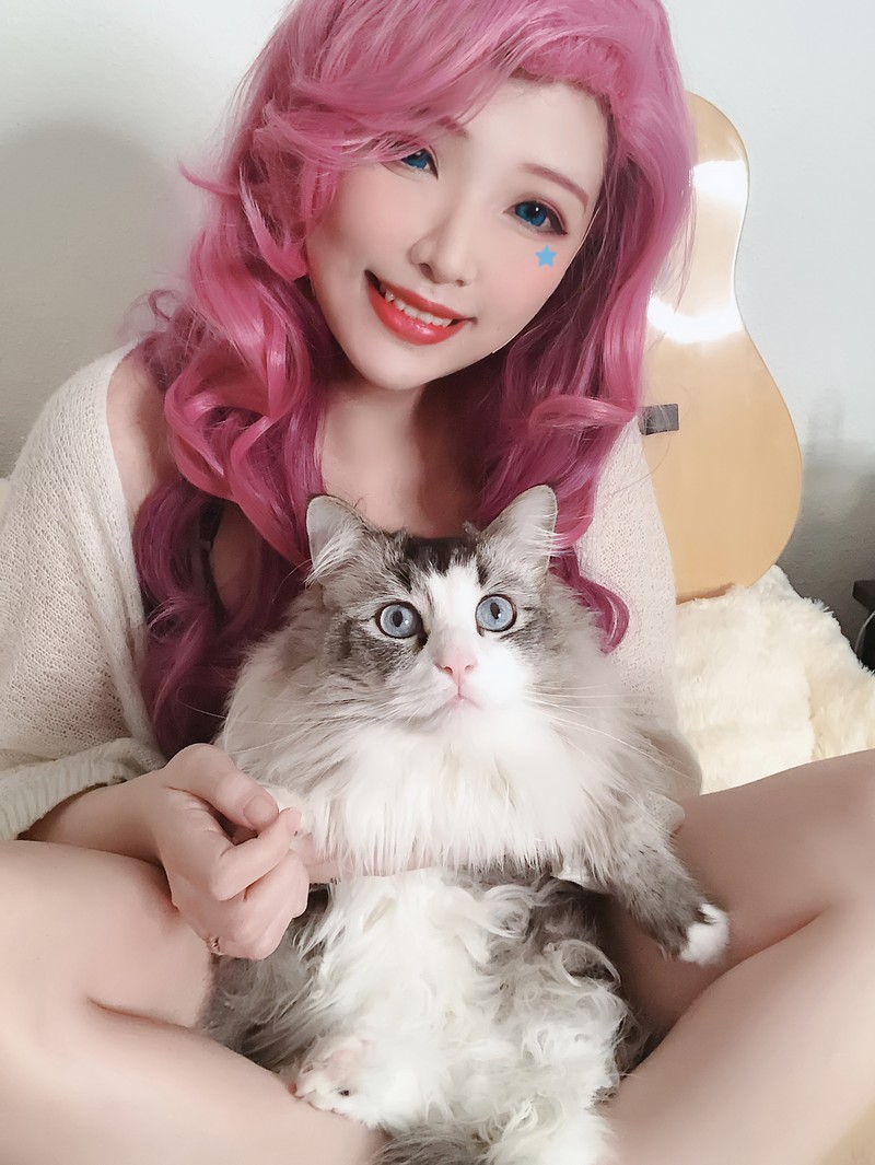 Hana Bunny 萨勒芬妮 Cosplay写真｜英雄联盟 Seraphine 高清图片合集[9P-23.1M]插图8