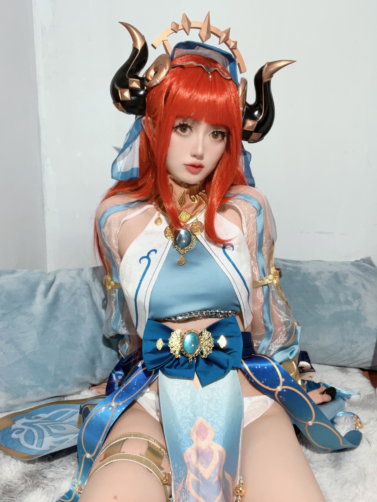 趴趴捣蛋陌 妮露 西域舞娘 Cosplay 写真集｜异域风格高清摄影（67P｜236MB）插图5