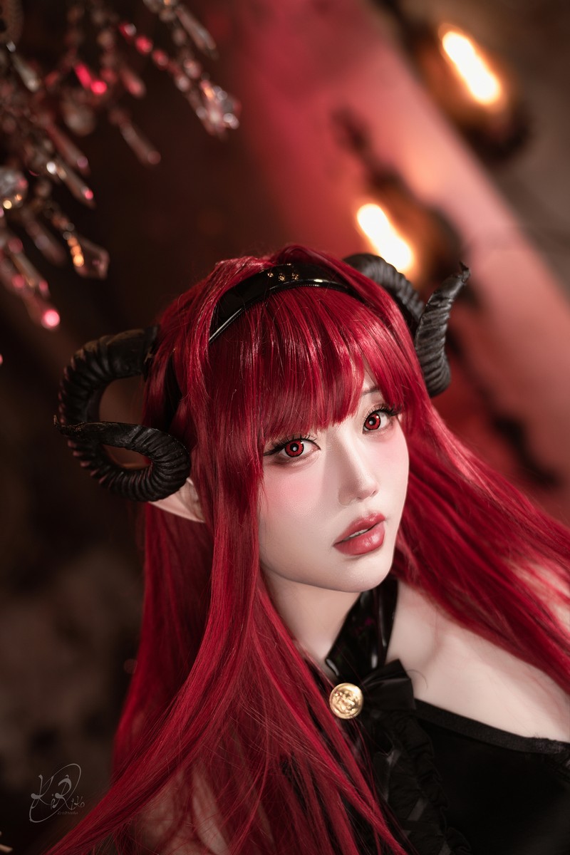 切切Celia 兴登堡 Hindenburg Cosplay Azur Lane 写真 38P插图4
