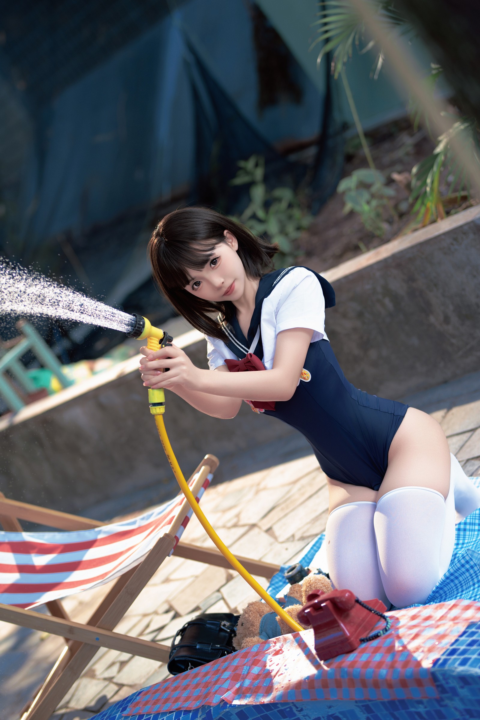 Bangni邦尼 – 反差 JK 泳装 Cosplay 写真集（97P-7V-841.3MB）插图7