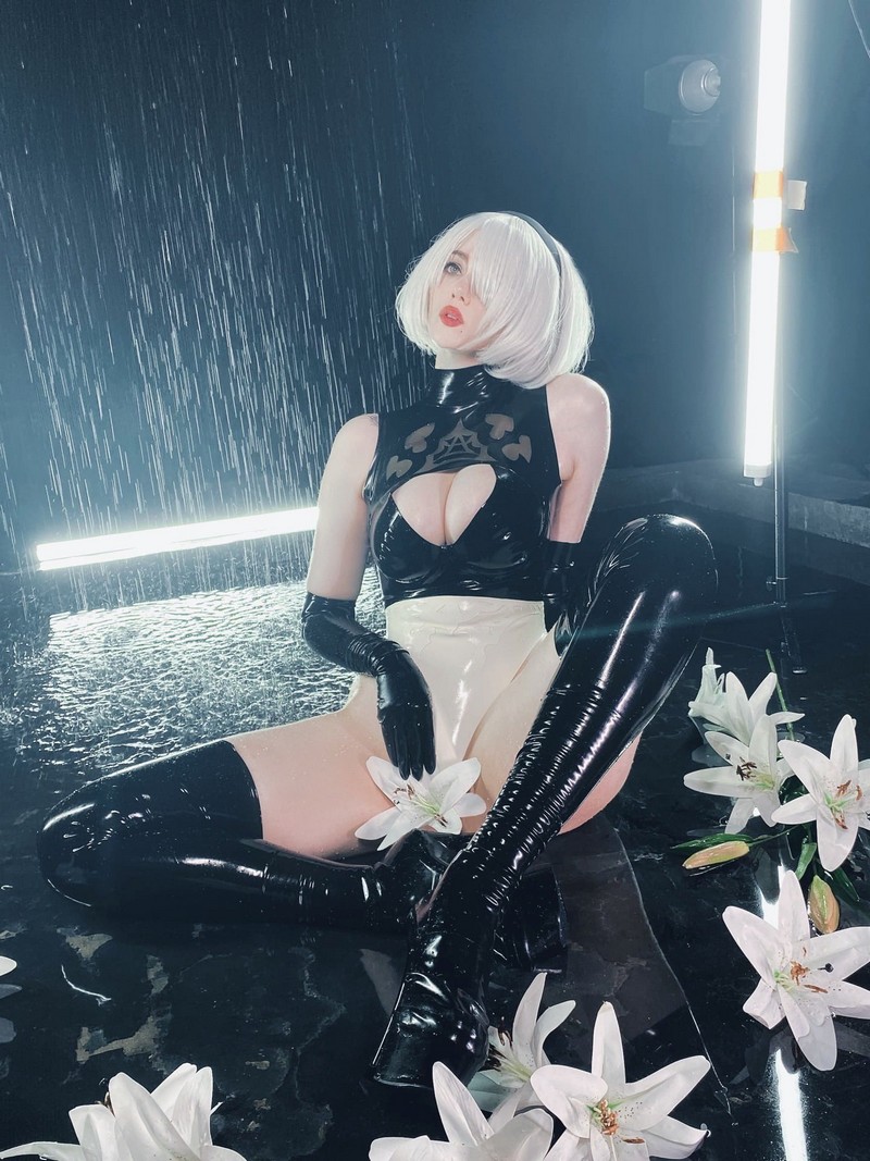 Alina Becker 2B Cosplay NieR Automata 高清写真合集【50P-92.2M】插图8