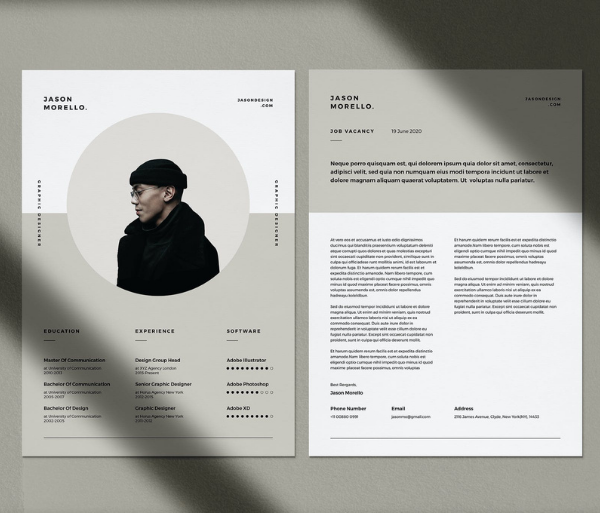 CV Resume Template by Micromove Design