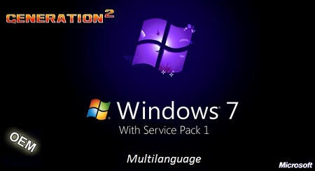 Windows 7 SP1 Ultimate 3in1 OEM MULTi-5/MULTi-6/MULTi-7 August 2021 (x64)