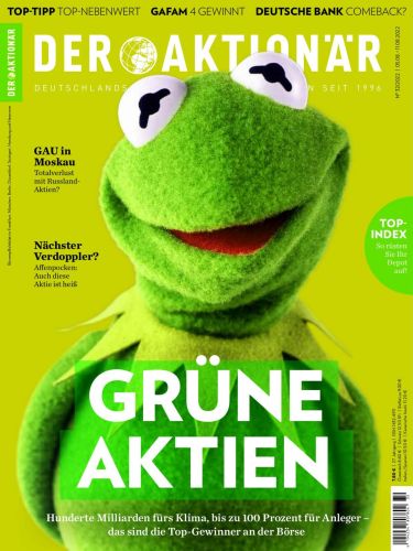 Cover: Der Aktionär Börsenmagazin No 32 vom 04  August 2022