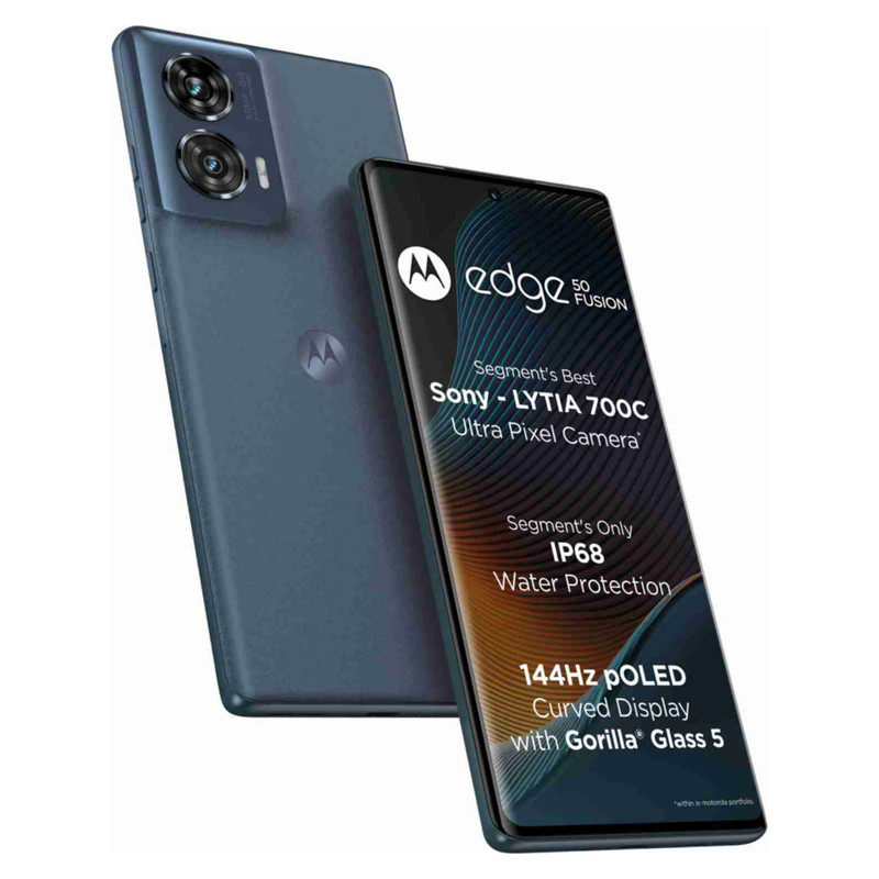 MOTOROLA Edge 50 Fusion (Forest Blue, 256 GB) (12
GB RAM)
