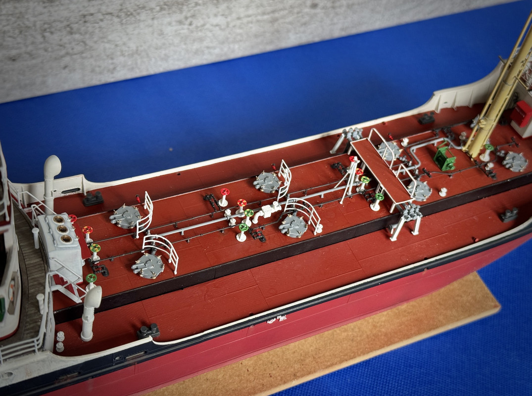 Ship model - Shell Welder - 1955 - UK Tanker Coaster - 3D Print - 1:100 19