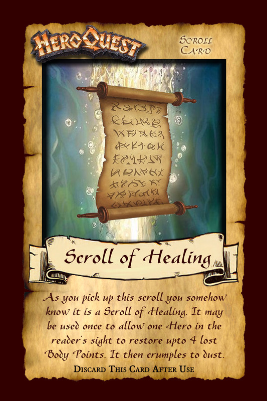 f Scroll of Healing