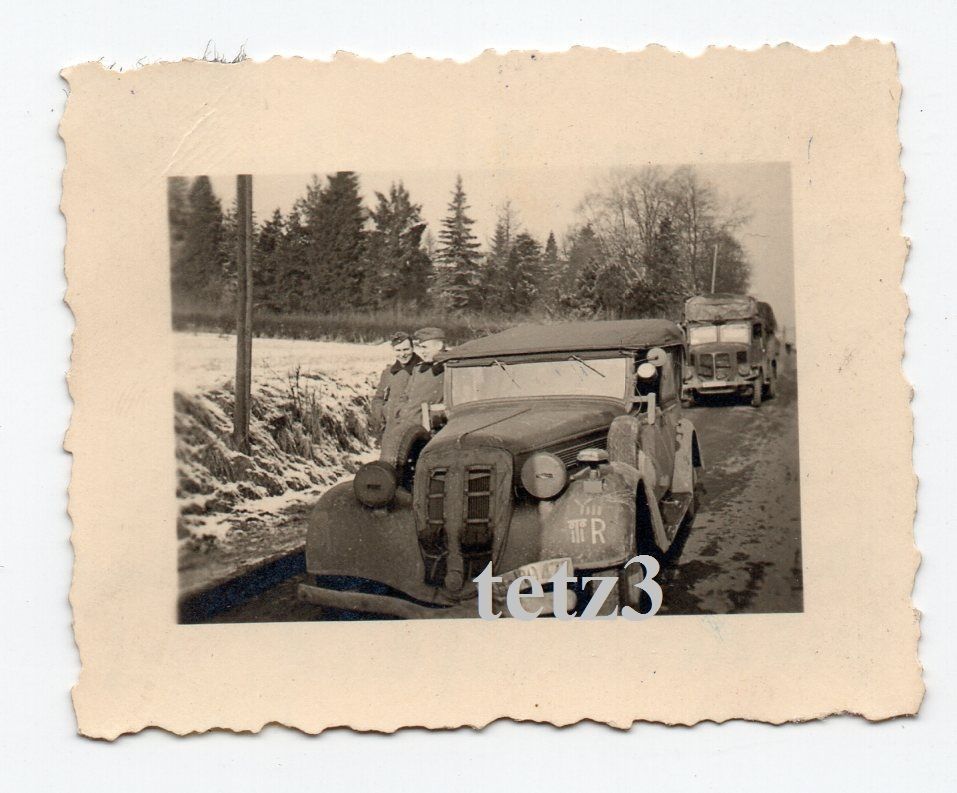 Frankreich 1941 SDkfz PKW Kübel Kennung LKW Schr