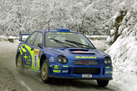 Subaru-Impreza WRC (2001 Burns КК 4, КЧ 1)