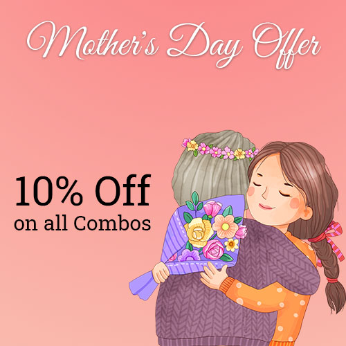 10% discount on Mother's Day Combos use code LOVEMOM