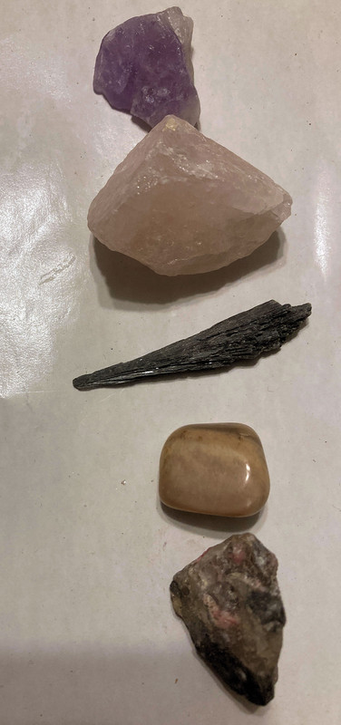 self-love crystal set